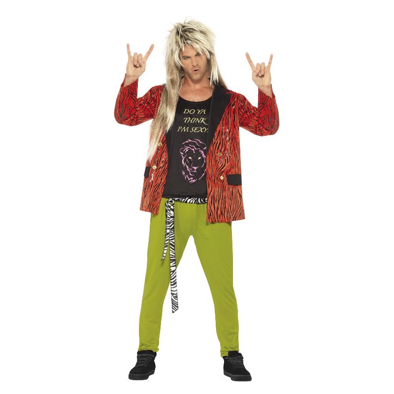 80s Rock Star Costume Adult_3