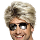 80s Street Wig Adult Blonde Short and Straight 1
