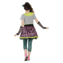 80s Wild Child Costume Multi-Coloured Teen_2