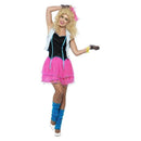 80s Wild Girl Costume Adult Pink 3