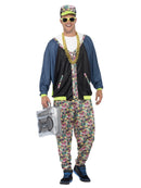 80s Hip Hop Costume Adult Vanilla Ice Style Jacket Trousers and Hat