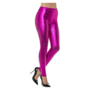 80s Metallic Disco Leggings Adult Pink_2 sm-48107l