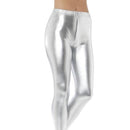 80s Metallic Disco Leggings Adult Silver_1 sm-48105m