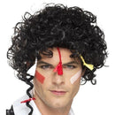 80s New Romantic Wig Adult Black_1 sm-44644