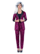 80s Pink Zebra Suit Costume Jacket Trousers