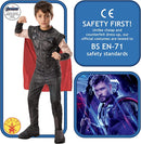 Thor Child Costume Avengers 4 2 rub-700652M MAD Fancy Dress