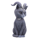 Large Pawzuph Horned Occult Cat Figurine 26.5cm 4