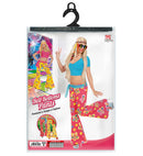 Flower Bell-Bottoms Pants Heavy Fabric - 2 Colors Ass.