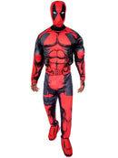 Adult Deadpool Costume Deluxe Marvel Mens Muscle Chest Jumpsuit 8
