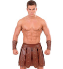 Gladiator  Leatherlook Skirt & Armbands 
