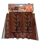 Gladiator  Leatherlook Skirt & Armbands 