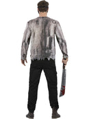 Friday the 13th Jason Voorhees Adult Costume Jacket with Inserted Top and Hockey Mask 2