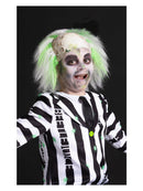Beetlejuice Wig with Fabric Bald Head for Kids 1