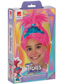 Trolls Band Together Poppy Wig with attached Tiara for Girls 3