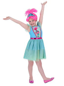 Trolls Band Together Poppy Costume Blue Dress 4
