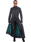 The Matrix Neo Jacket with Code Print Inner Liner Adult Costume 2