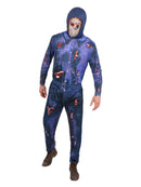 Friday The 13th Jason Voorhees Boiler Suit Costume Adult All in One with Hood 1