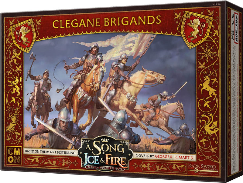 CMON A Song of Ice and Fire Tabletop Clegane Brigands Unit Box | Strategy Game for Teens and Adults | Ages 14+ | 2+ Players | Average Playtime 45-60 Minutes | Made, (SIF214)