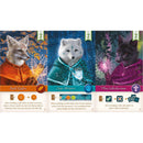 Nocturne Board Game Set Collection and Bidding Play as Fox Mystics Find Magical Items