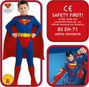 Superman Boys Jumpsuit DC Comics Costume
