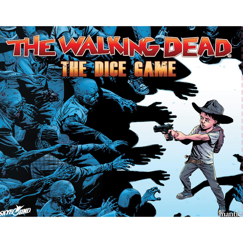 Mantic Games: The Walking Dead: The Dice Game - Fast Paced Push Your Luck Dice Rolling Game, Comic Book Card & Dice Battle Game, Ages 10+, 2+ Players