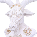 White Baphomet Bust 33.5cm 4