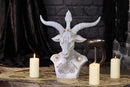 White Baphomet Bust 33.5cm 6