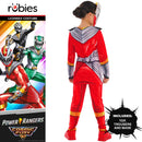 Cosmic Fury Red Power Ranger Kids Costume 6