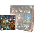 Res Arcana Duo Board Game - Strategic Two-Player Duel! Expandable Game System, Fantasy Adventure Game for Kids & Adults, Ages 14+, 2 Players, 20 Min Playtime, Made by Sand Castle Games
