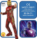 Iron Man Mark 50 Costume with Mask Child Avengers Endgame