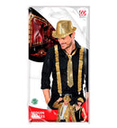 Gold Sequin Braces
