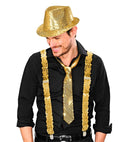 Gold Sequin Braces