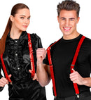 Red Sequin Braces