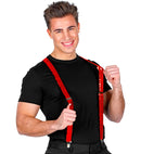 Red Sequin Braces