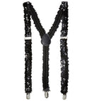 Black Sequin Braces