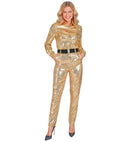 Black Sequin Belt