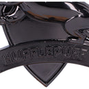 Harry Potter Hufflepuff Crest Silver Weighted Hanging Ornament 6cm 5