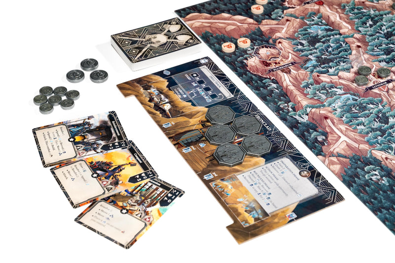 Ironwood Asymmetric Tactical Card Game for 1-2 Players