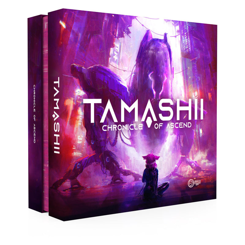 Awaken Realms Tamashii: Chronicle of Ascend - Embark on an Epic Journey in a Mythical Adventure! Sci-Fi Strategy Game, Ages 14+, 1-4 Players, 45-90 Min Playtime, Made