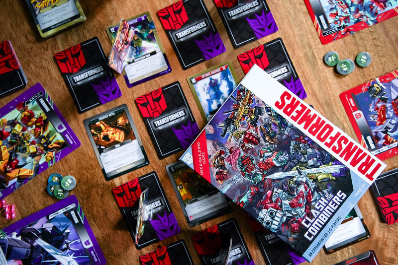 Renegade Game Studios: Transformers Deck Building Game Clash of The Combiners