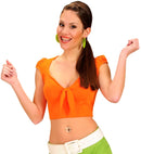 Orange Ribbon Top