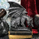 Nemesis Now Obsidian Dragon Figurine 25cm 8