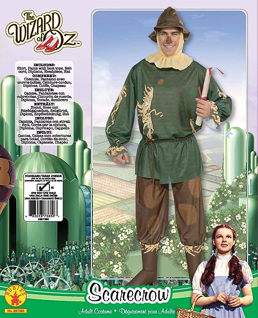 Scarecrow Costume Wizard Of Oz 75th Anniversary Adult