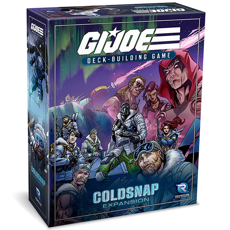 Renegade Game Studios G.I. Joe Deck-Building Game: Coldsnap Expansion - It's Cold-Blooded Chaos, Includes 2 New Story Missions, Renegade Game Studios, Ages 14+, 1-4 Players, 30-70 Min Playing Time