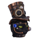 Felius Mogg Steampunk Black Cat Head Figurine 28.8cm 4