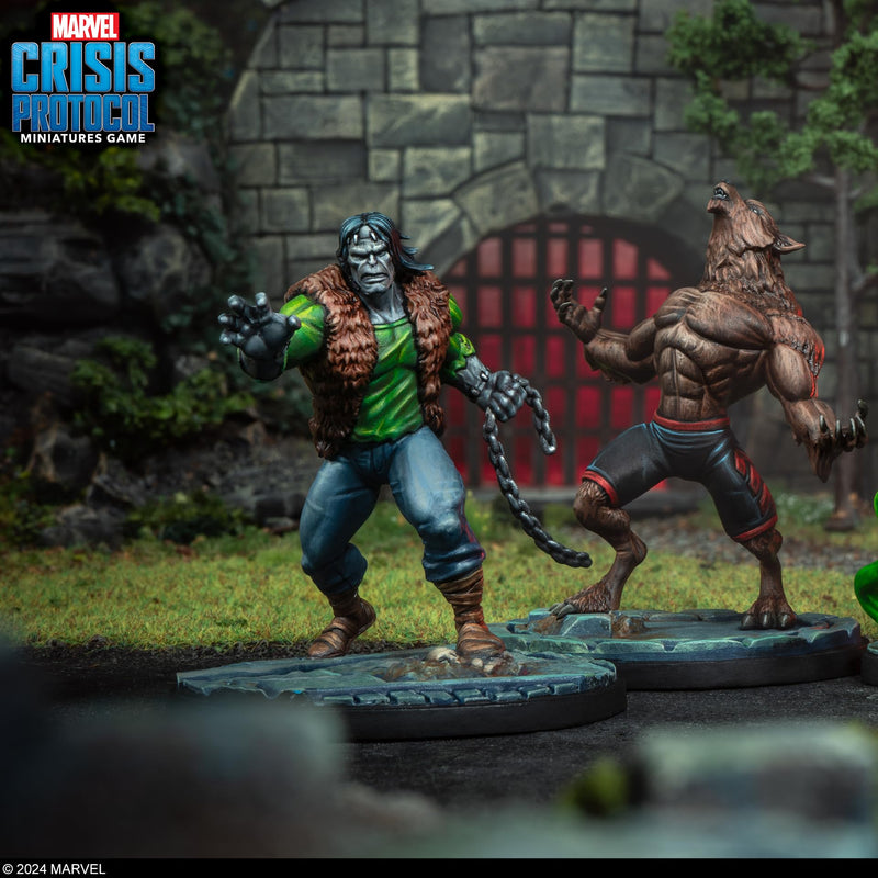 Atomic Mass Games Marvel: Crisis Protocol Tomb of Dracula Character Pack - Add Supernatural Legends to Your Team! Tabletop Superhero Game, Ages 14+, 2 Players, 90 Min Playtime, Made