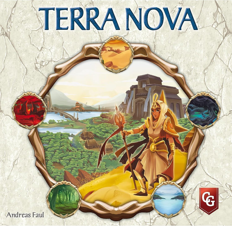 Capstone Games Terra Nova - Simplified Version of Terra Mystica Board Game, Capstone Games, Ages 14+