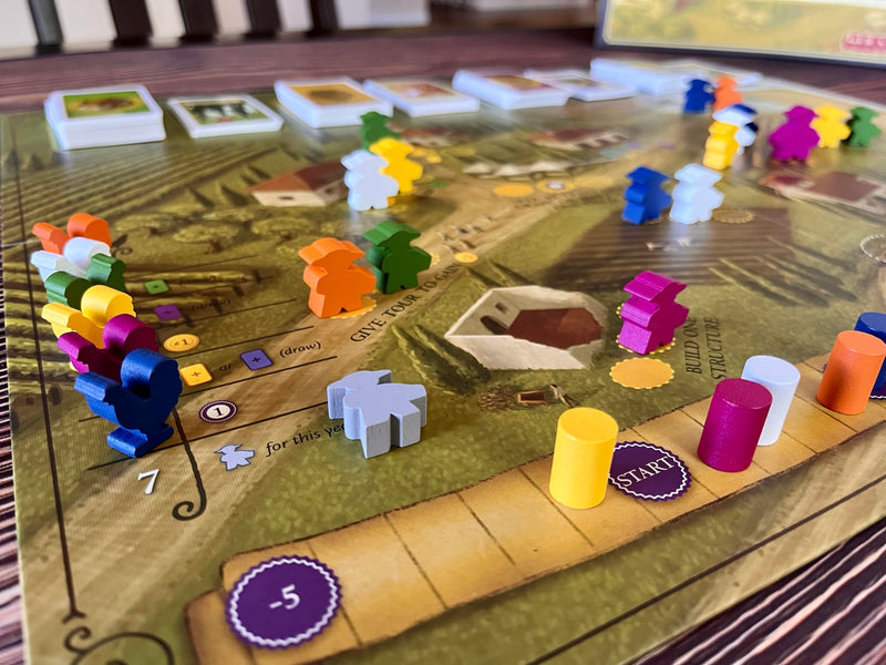 Stonemaier Games: Viticulture Essential Edition (Base Game) | Create The Most Prosperous Tuscan Vineyard | Wine Themed Strategy Board Game for Adults and Family | 1-6 Players, 90 Mins, Ages 14+