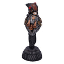 Steampunk Rivet Raven Mechanical Bird Figurine 24cm 4
