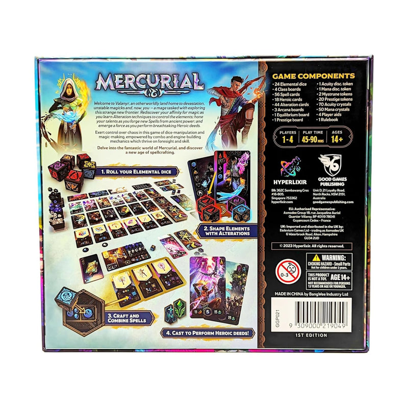 Good Games Publishing Mercurial, Strategy